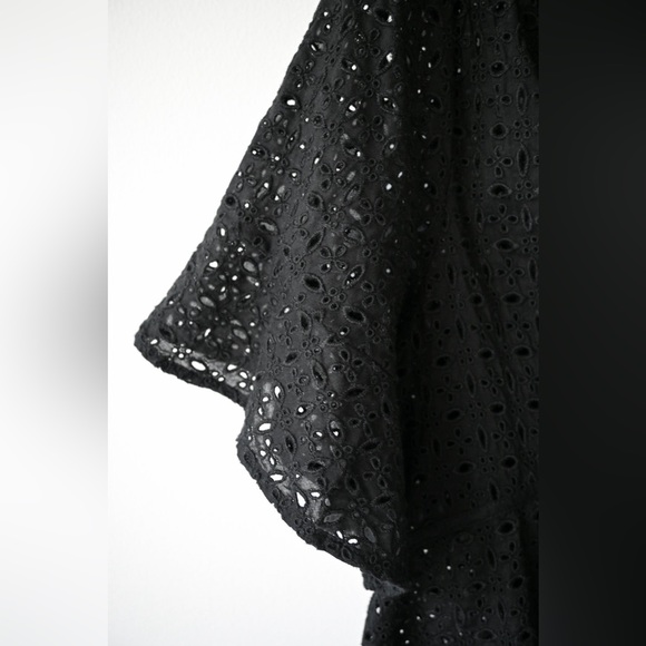 Madewell Front Tie Eyelet Blouse NWT - Picture 6 of 8